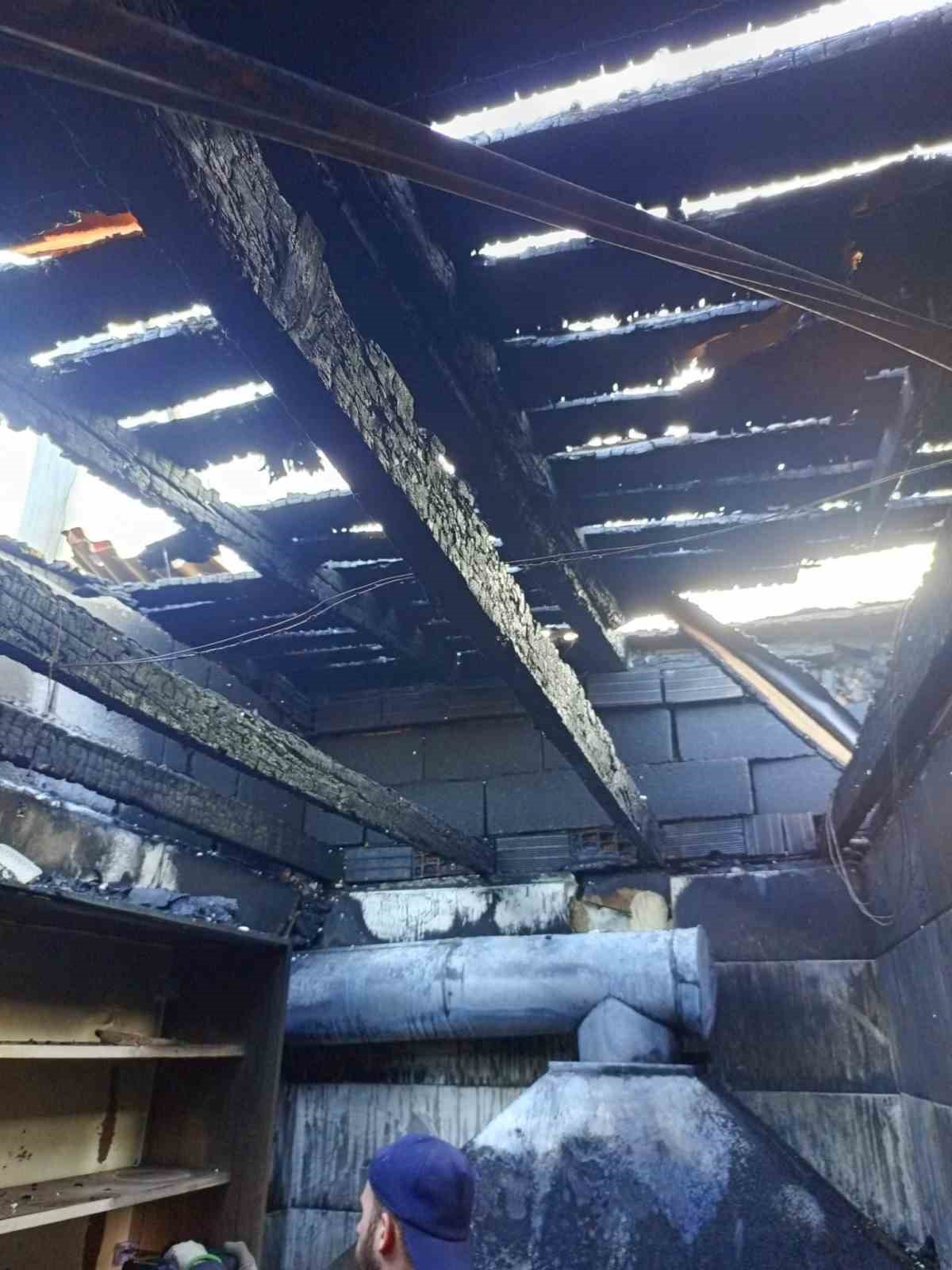 Kapaklı’da lokanta yangını