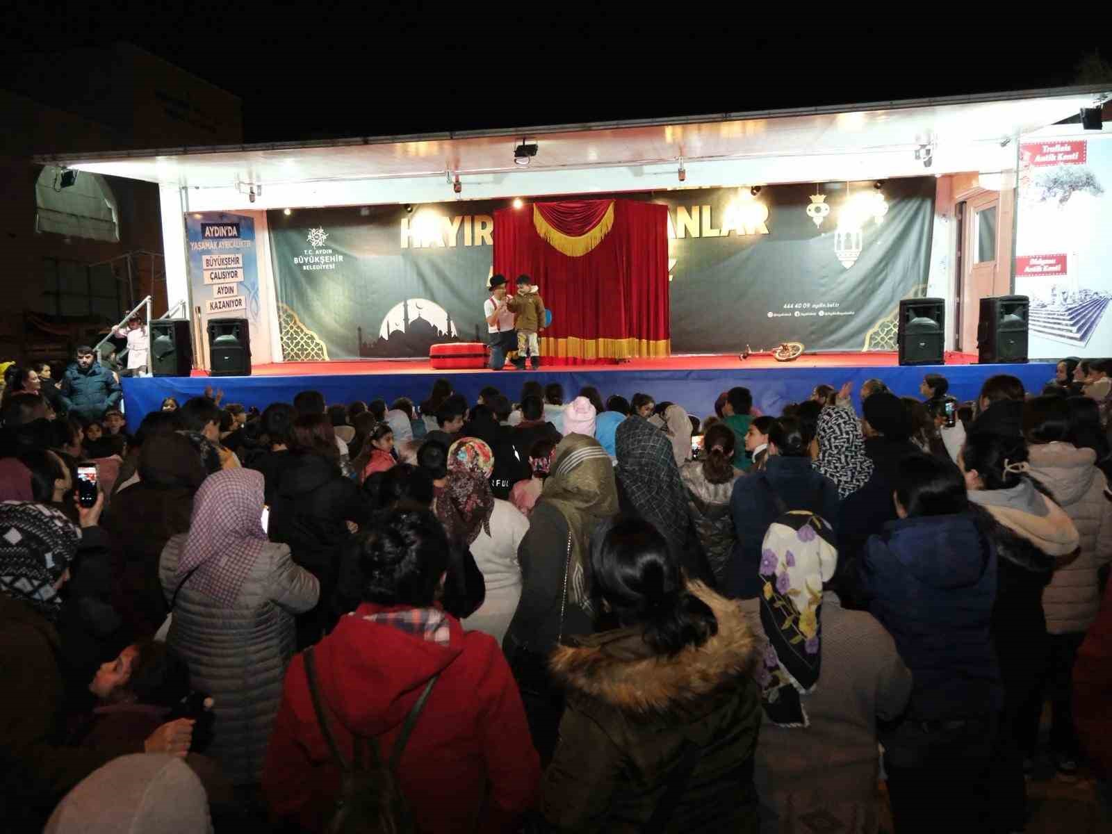 Buharkent’te vatandaşlar Büyükşehir Belediyesi’nin Ramazan etkinlikleri ile buluştu