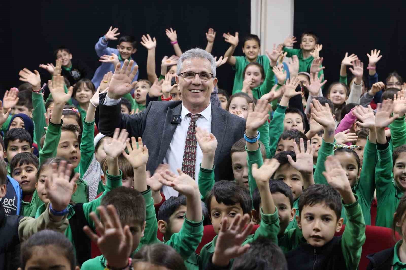 Başkan Tetik öğrencilere belediyeciliği anlattı