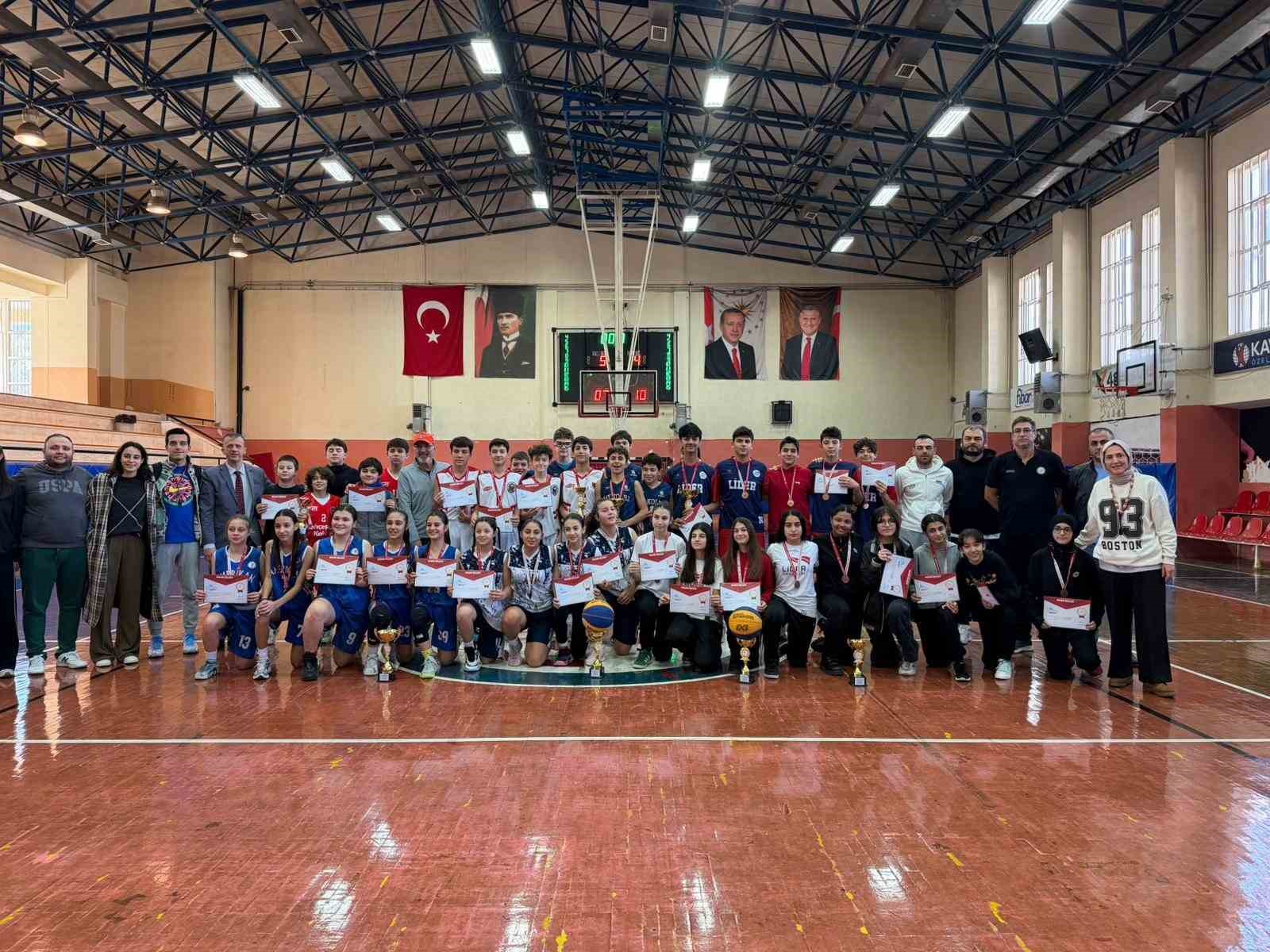 Basketbol turnuvası final ma&ccedil;ıyla tamamlandı
