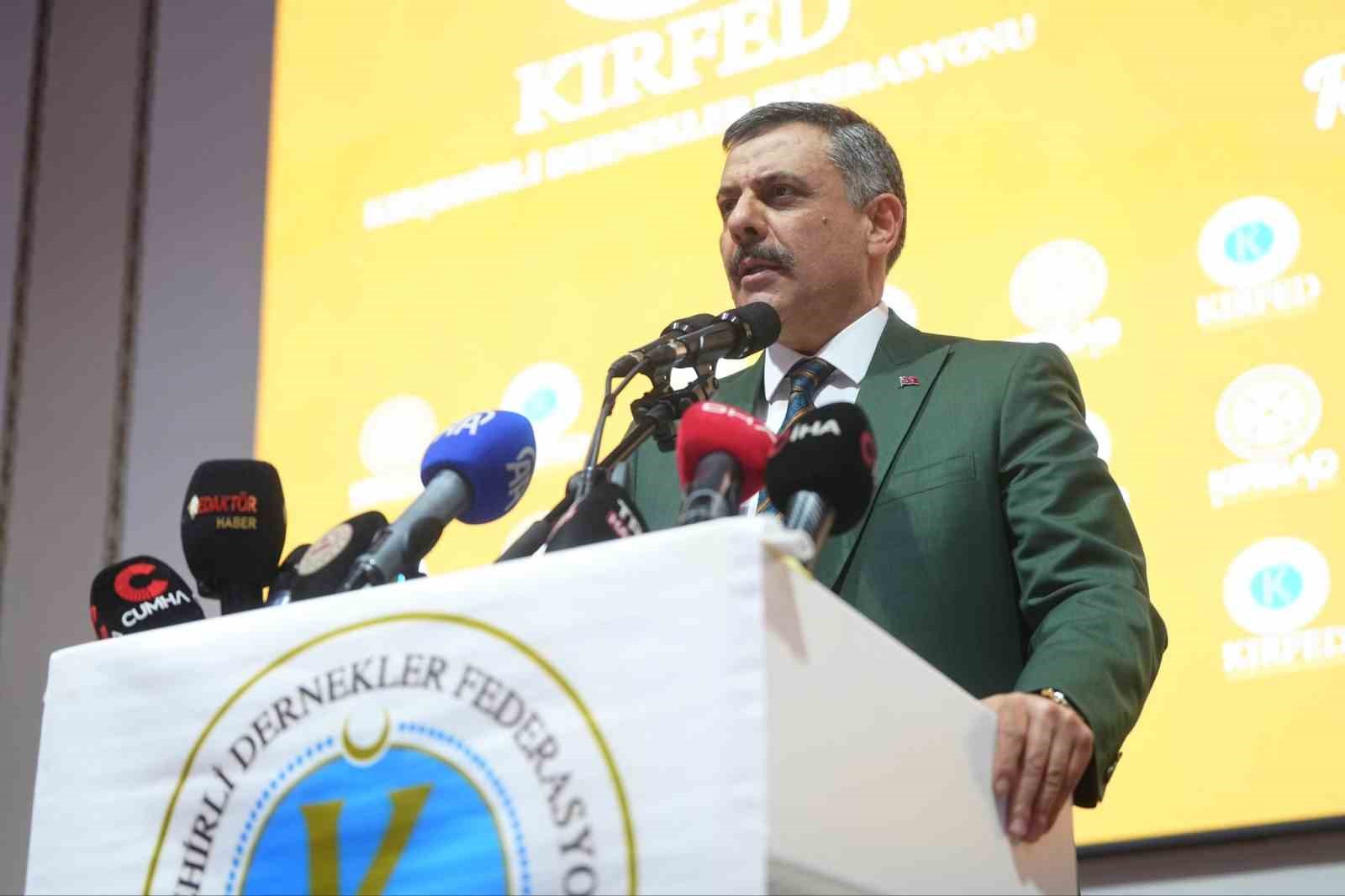 Bakan &Ccedil;ift&ccedil;i: "Şehirlerimizde, her bir vatandaşımızın huzur ve g&uuml;veni bizim sorumluluğumuzdadır"
