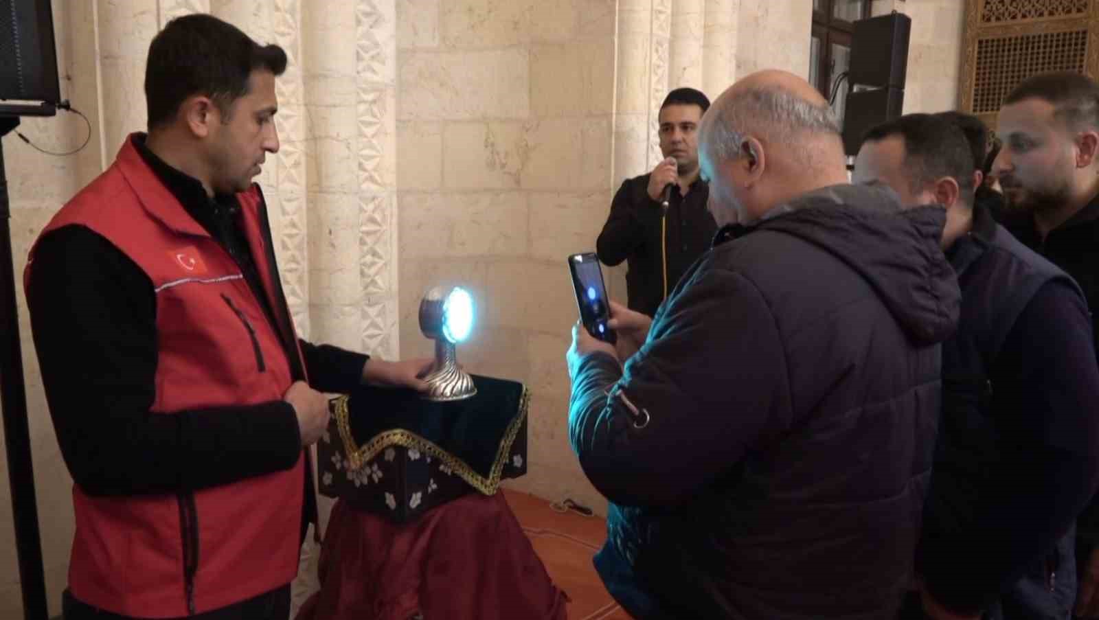 Gaziantep’te Sakal-ı Şerif’e yoğun ilgi