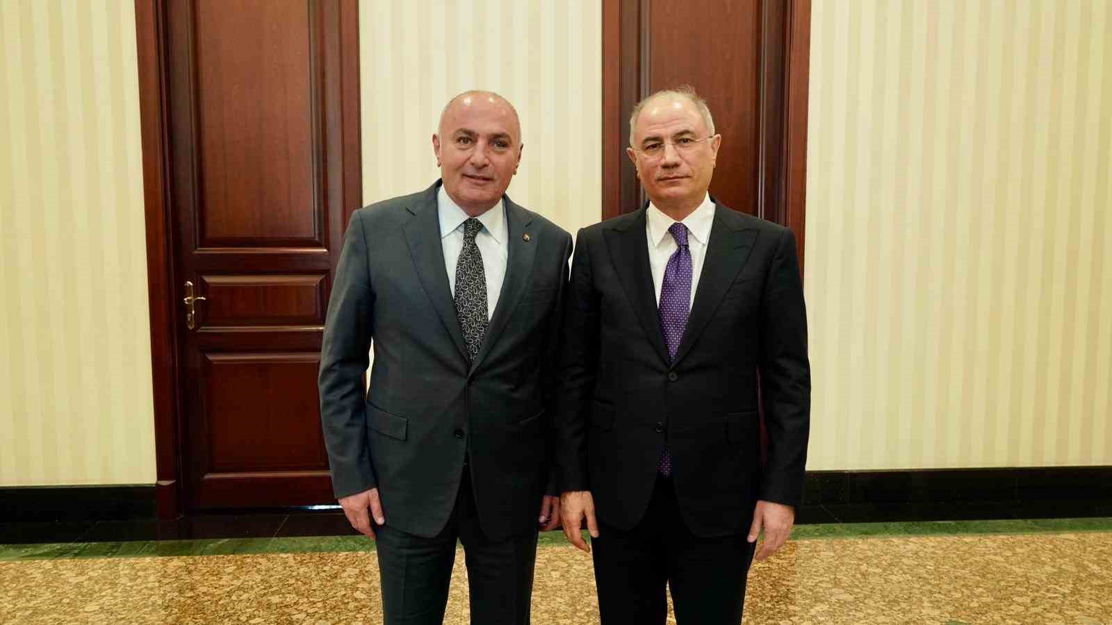 ETSO Heyeti Efkan Ala&rsquo;yı ziyaret etti
