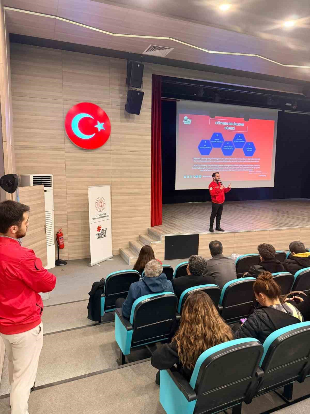 Deneyap at&ouml;lyeleri hakkında bilgilendirme yapıldı
