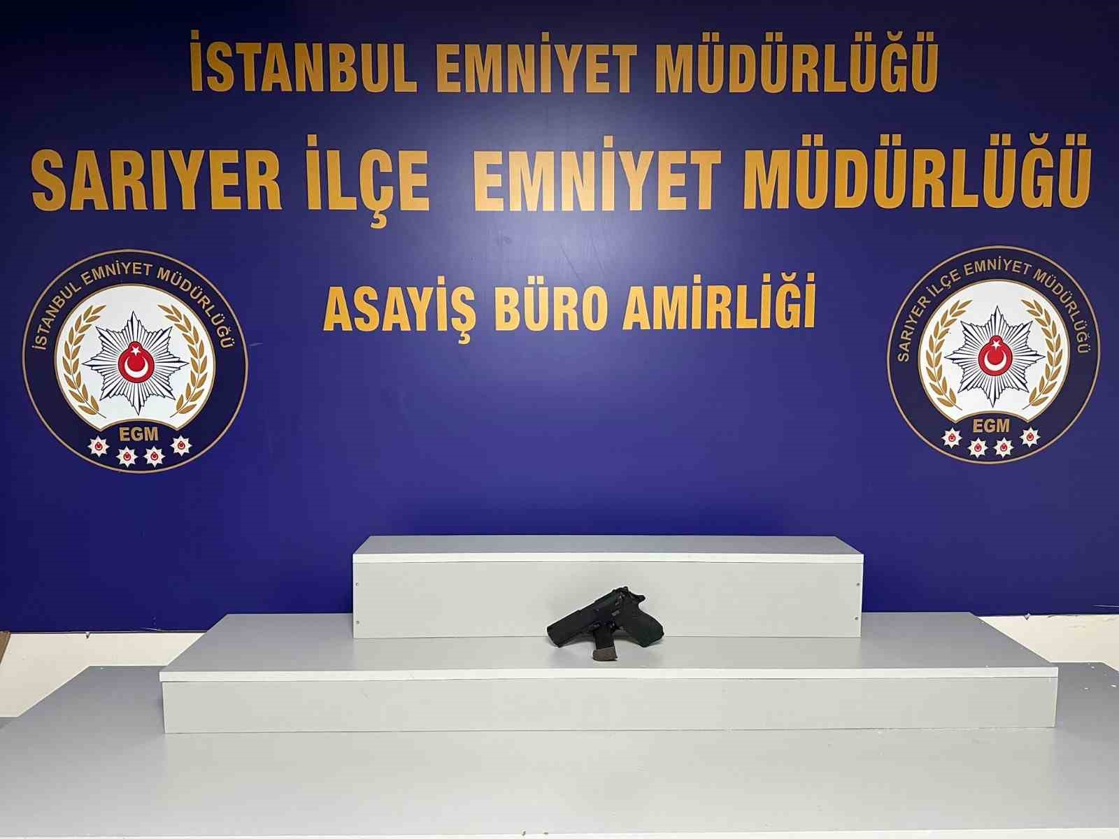 Sarıyer’de iş yerine silahla ateş eden 2 şüpheli tutuklandı