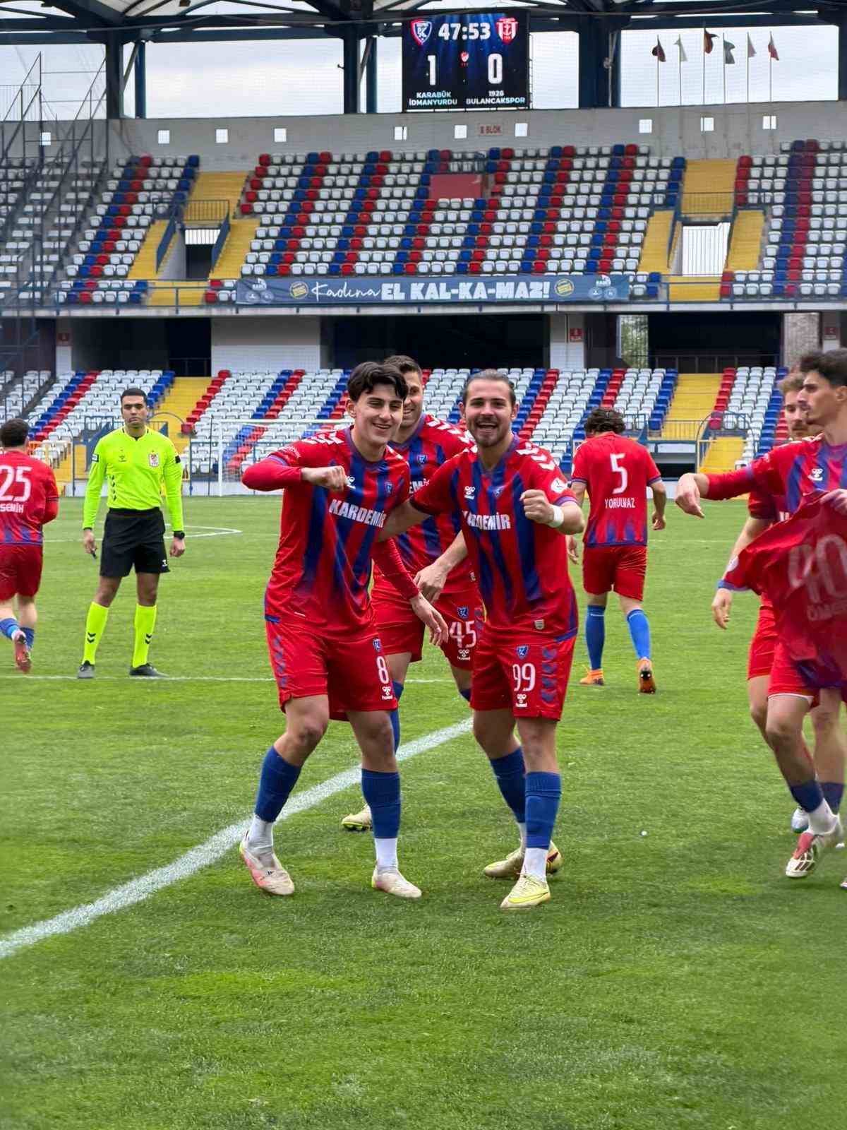 TFF 3. Lig: Karabük İdmanyurdu: 1 - 1926 Bulancakspor: 0