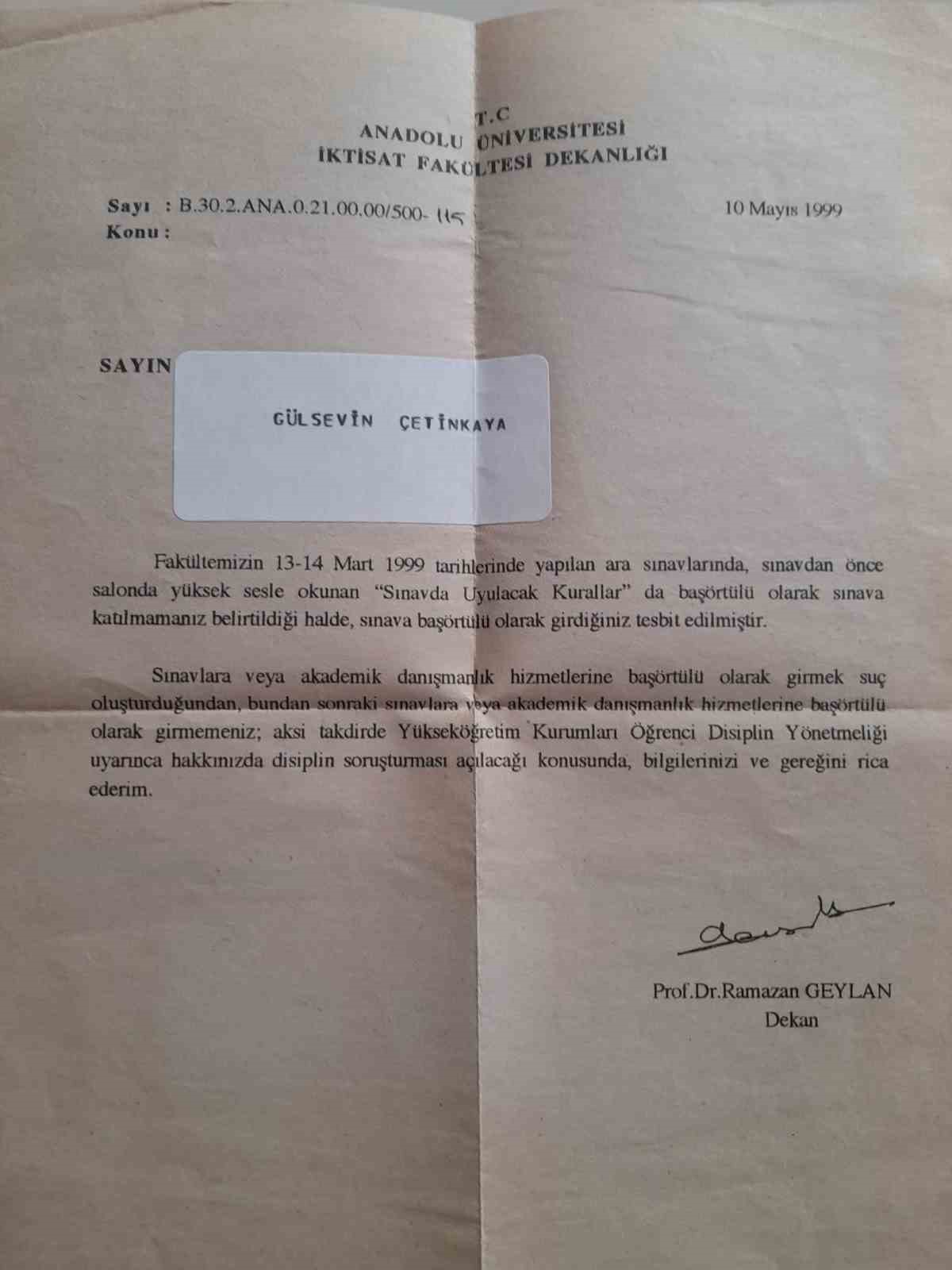 28 Şubat mağduru G&uuml;lsevin Kuzu, o d&ouml;nem yaşadıklarını anlattı
