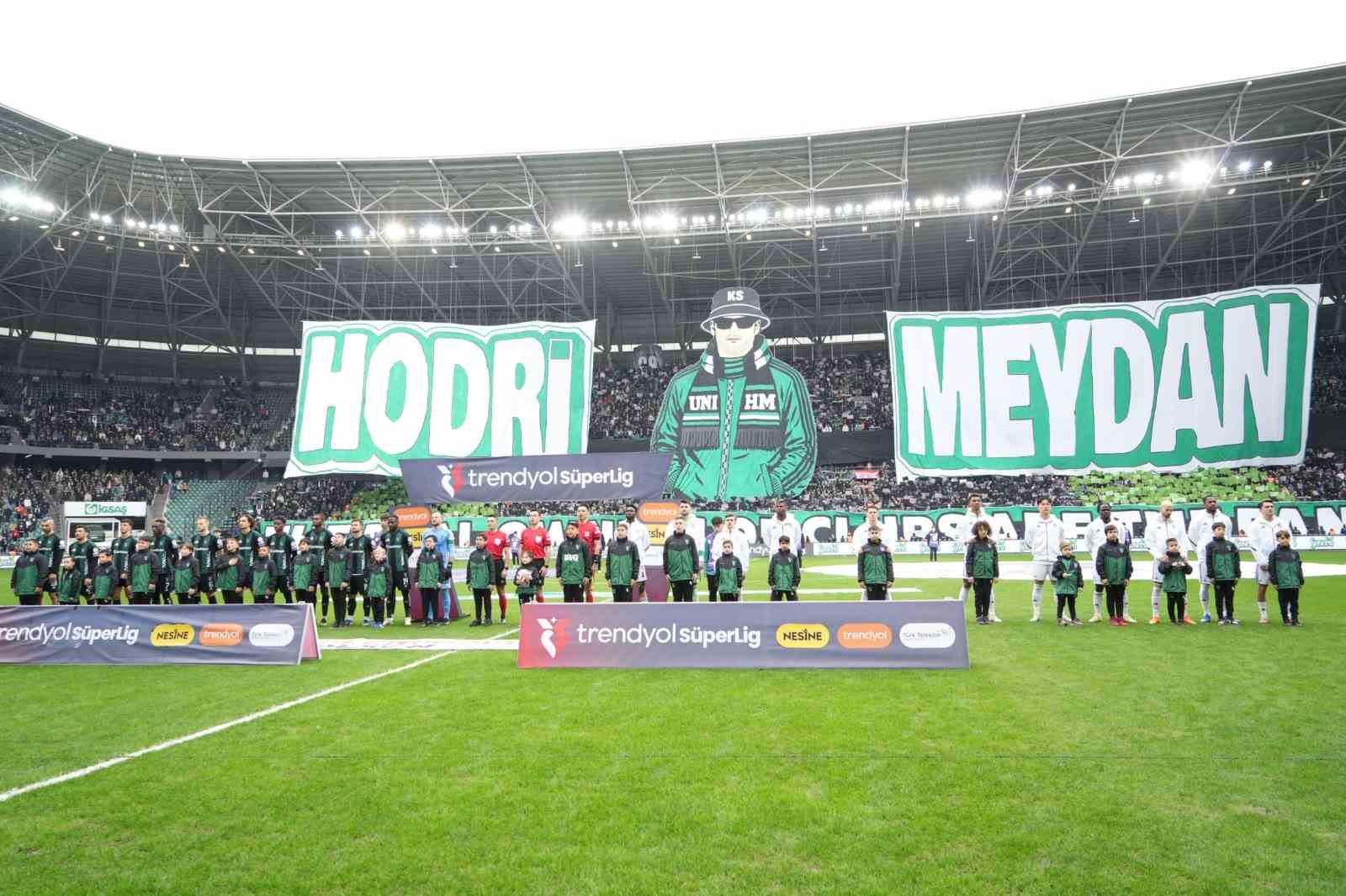 Hodri Meydan’dan Beşiktaş maçına özel koreografi