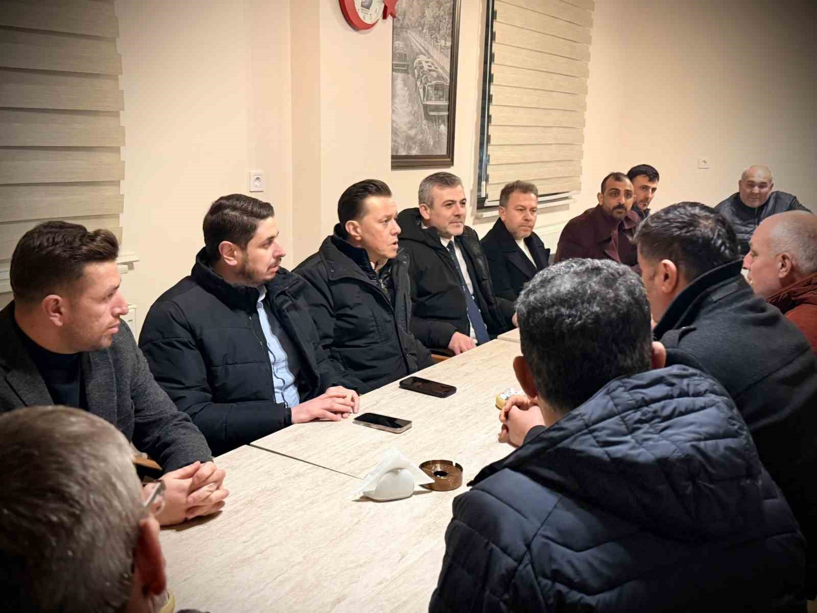 Milletvekili Nebi Hatipoğlu Mahmudiye&rsquo;de muhtarlarla buluştu
