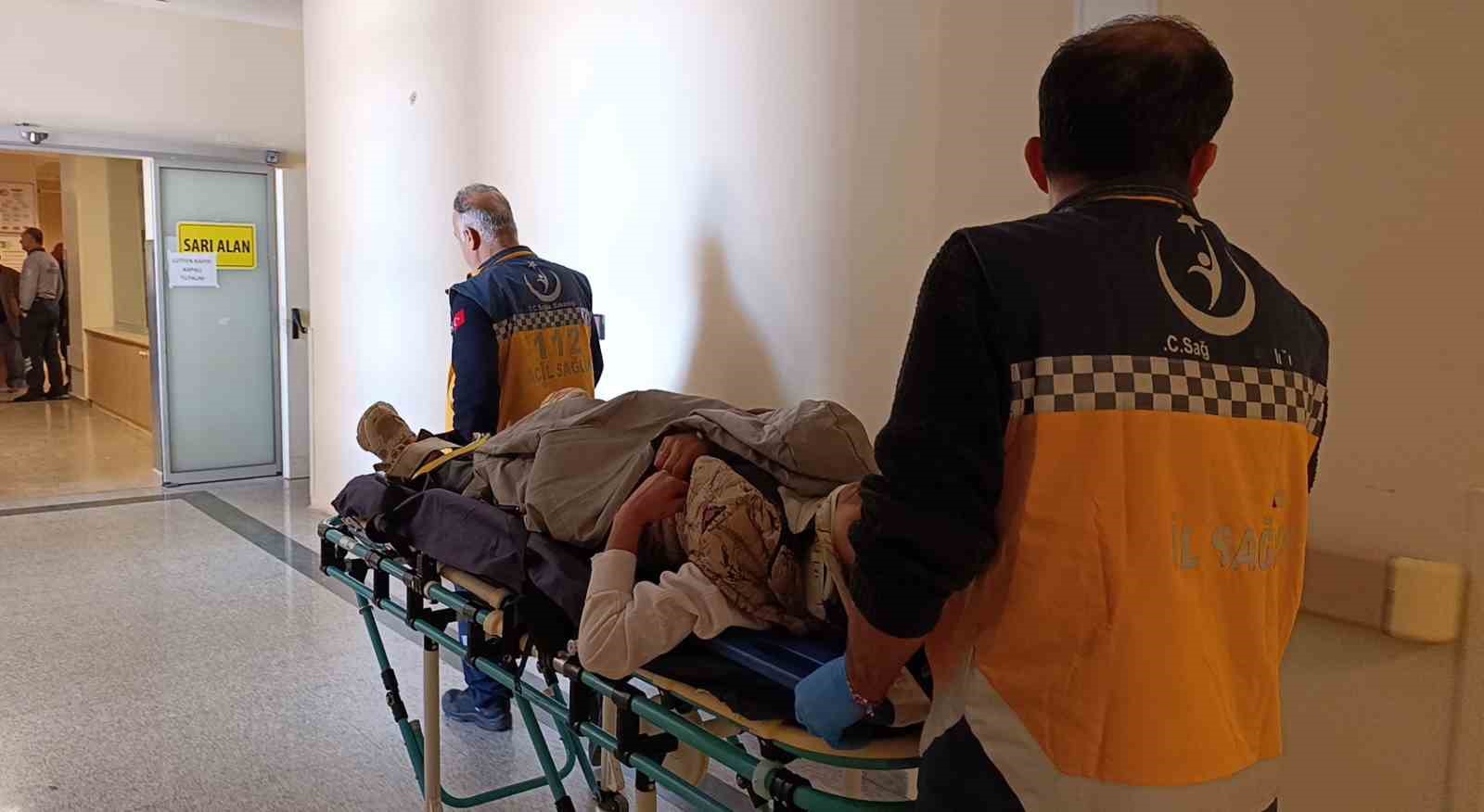 Otomobil reklam direğine çarptı:3 yaralı