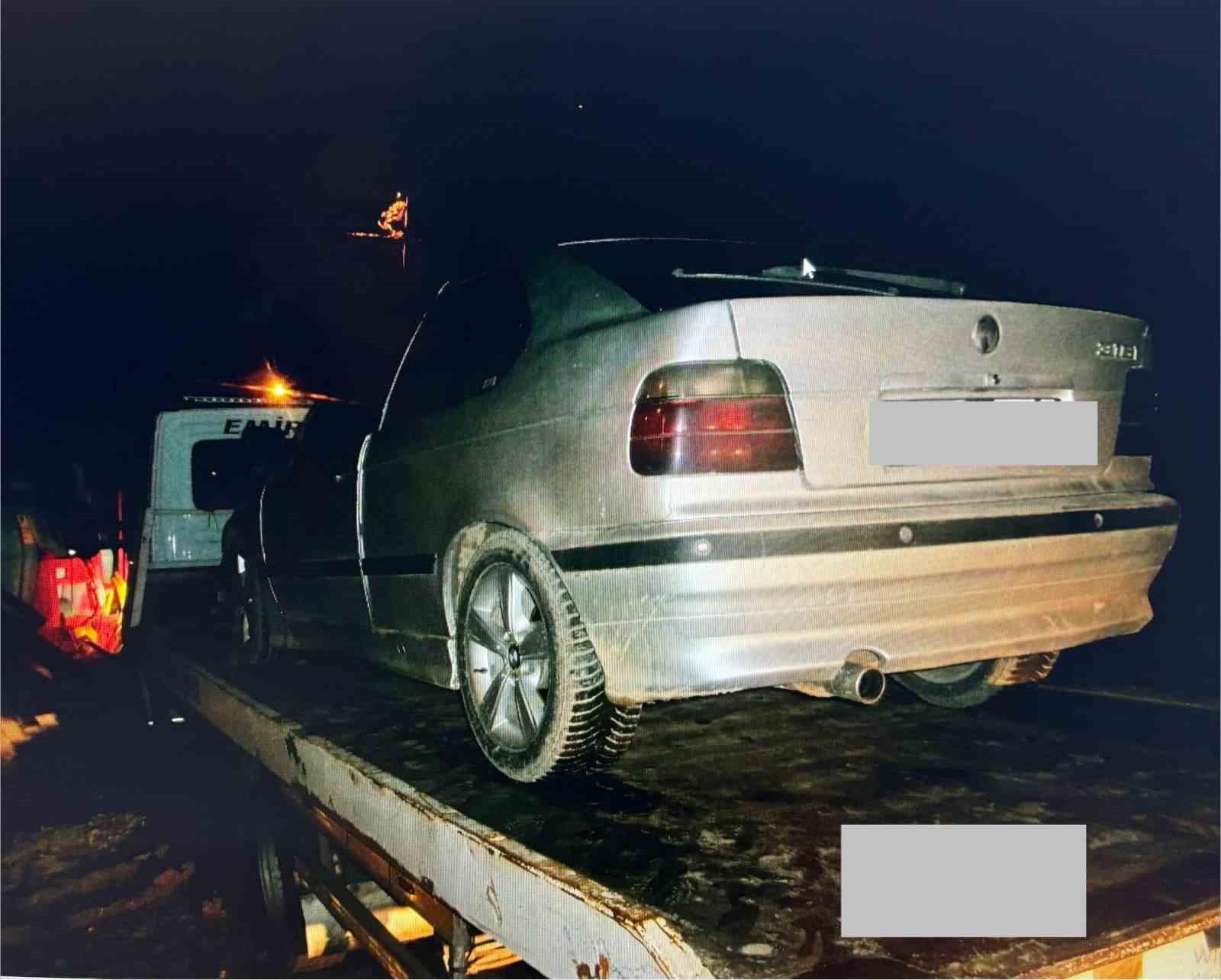 "Dur" ihtarına uymayan alkollü sürücüye ve araç sahibine 490 bin TL ceza