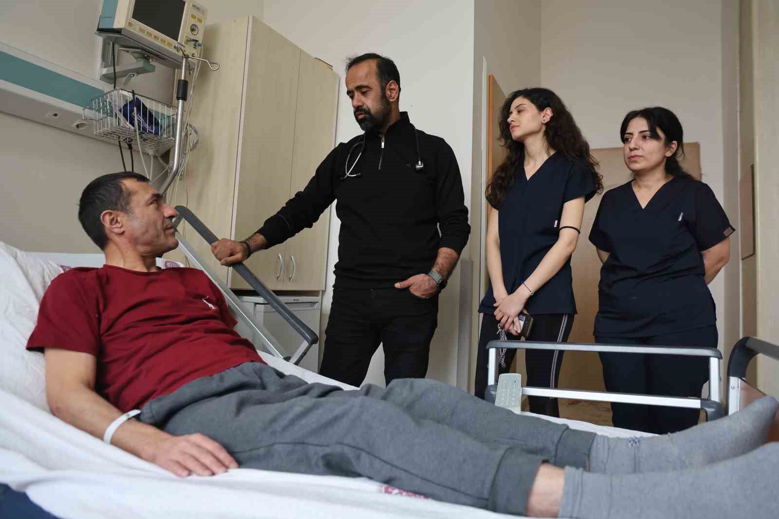 Kapalı damarı Almanya&rsquo;da a&ccedil;ılmayınca, Elazığ&rsquo;a gelip sağlığına kavuştu
