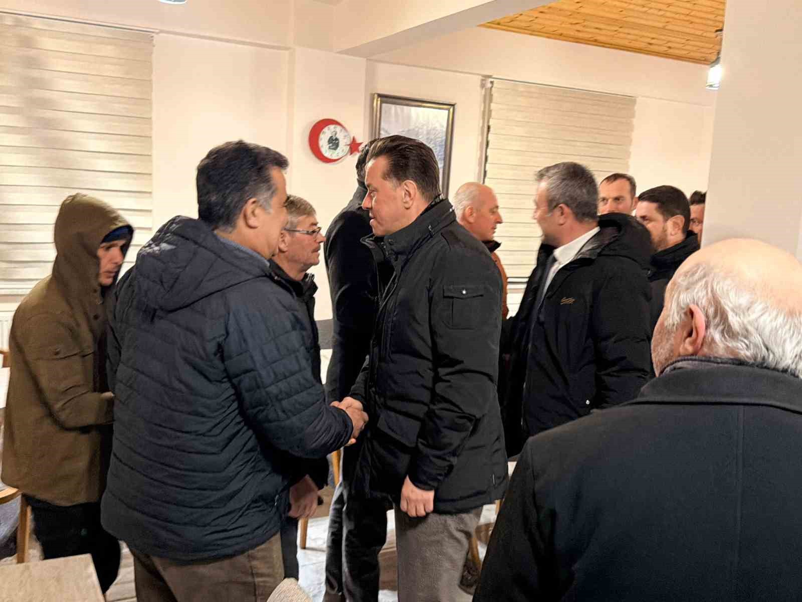 Milletvekili Nebi Hatipoğlu Mahmudiye’de muhtarlarla buluştu