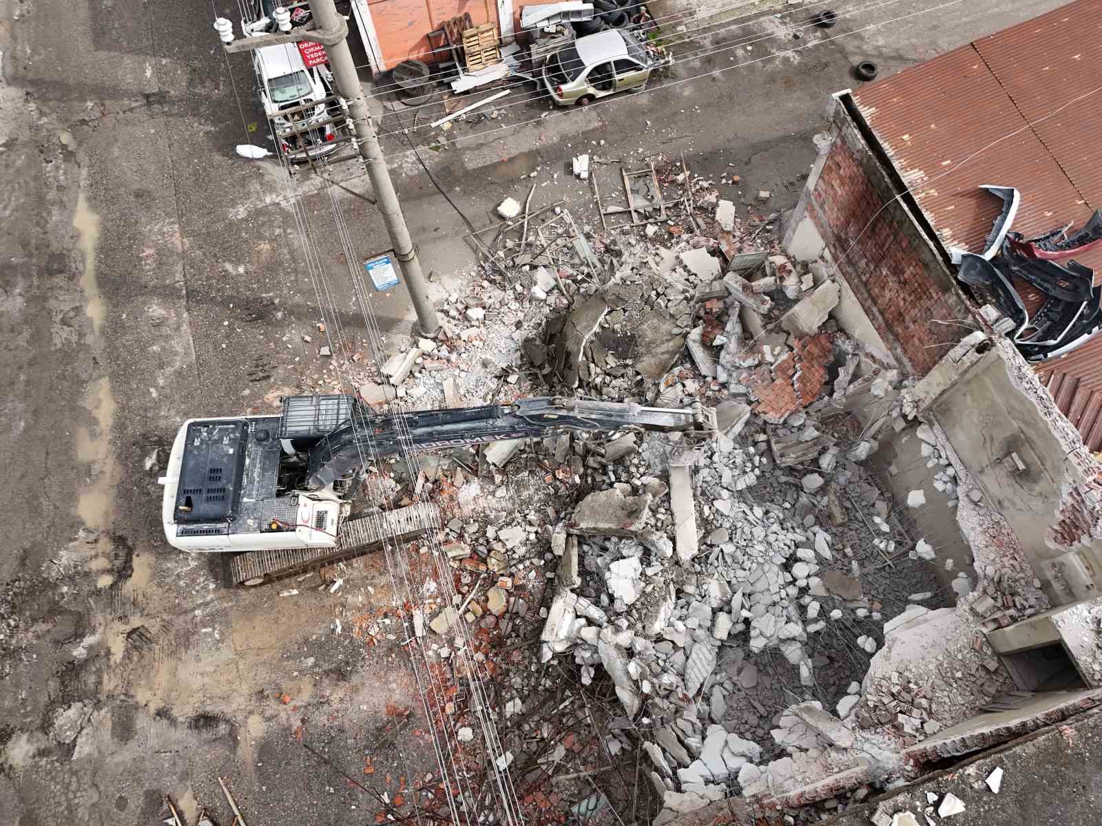 Başkan Doğan: "G&uuml;lsan Sanayi Sitesi&rsquo;nin yıkımı 2 aya bitecek"
