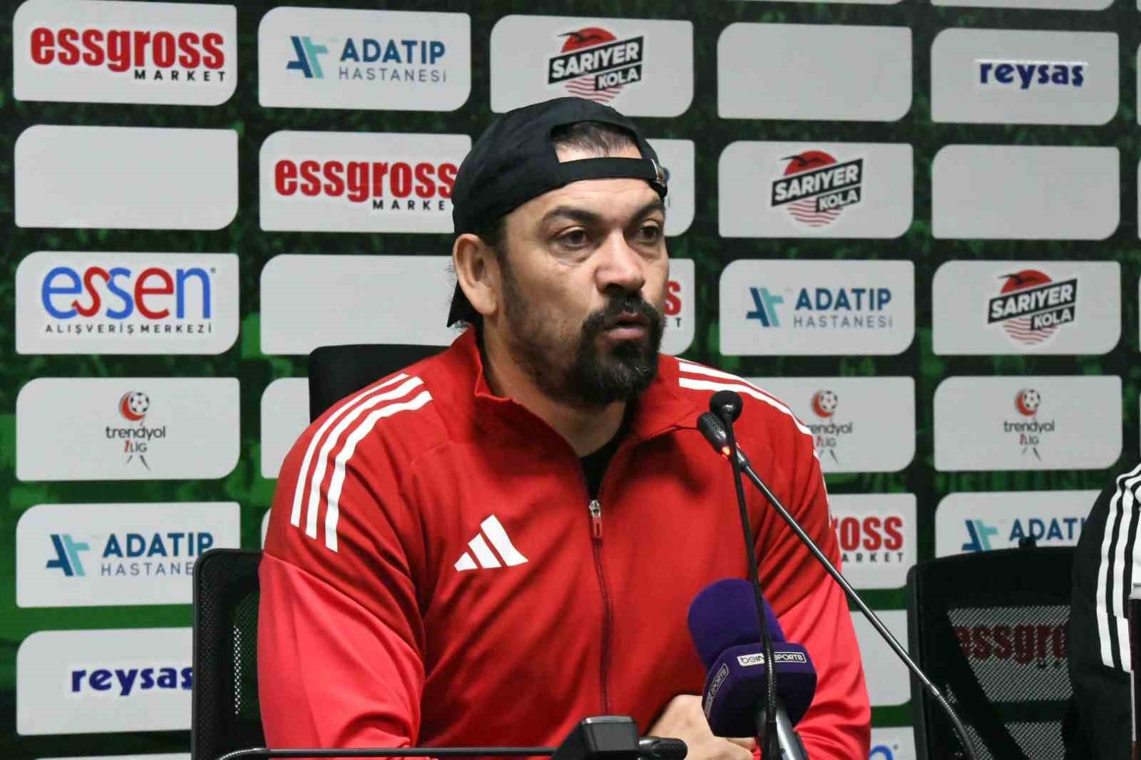 Sakaryaspor - Sarıyer ma&ccedil;ının ardından
