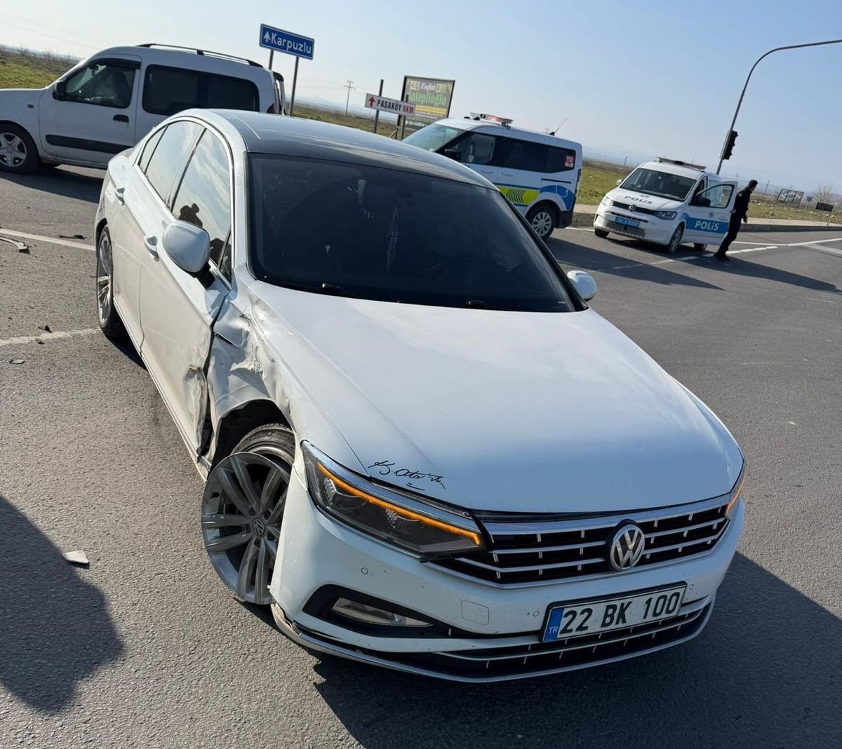 İpsala&rsquo;daki trafik kazası: 4 kişi yaralandı
