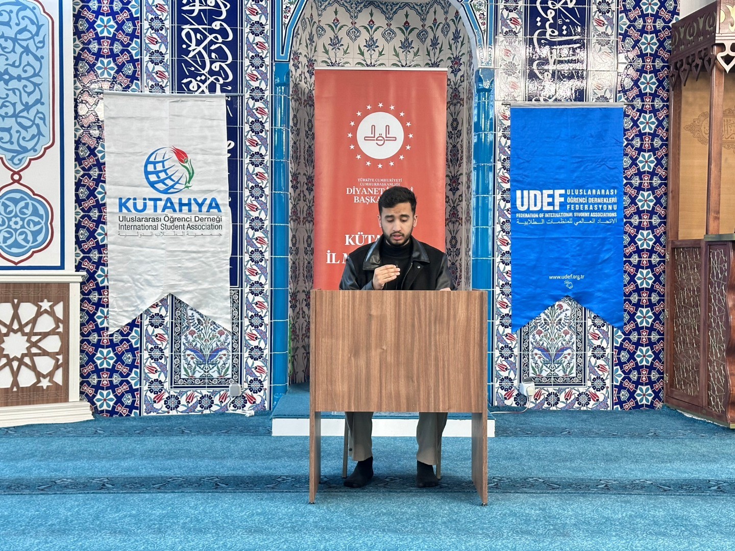 K&uuml;tahya&rsquo;da &rsquo;Yabancı &Uuml;niversite &Ouml;ğrencileri Arasında Kur&rsquo;an-ı Kerim G&uuml;zel Okuma&rsquo; etkinliği
