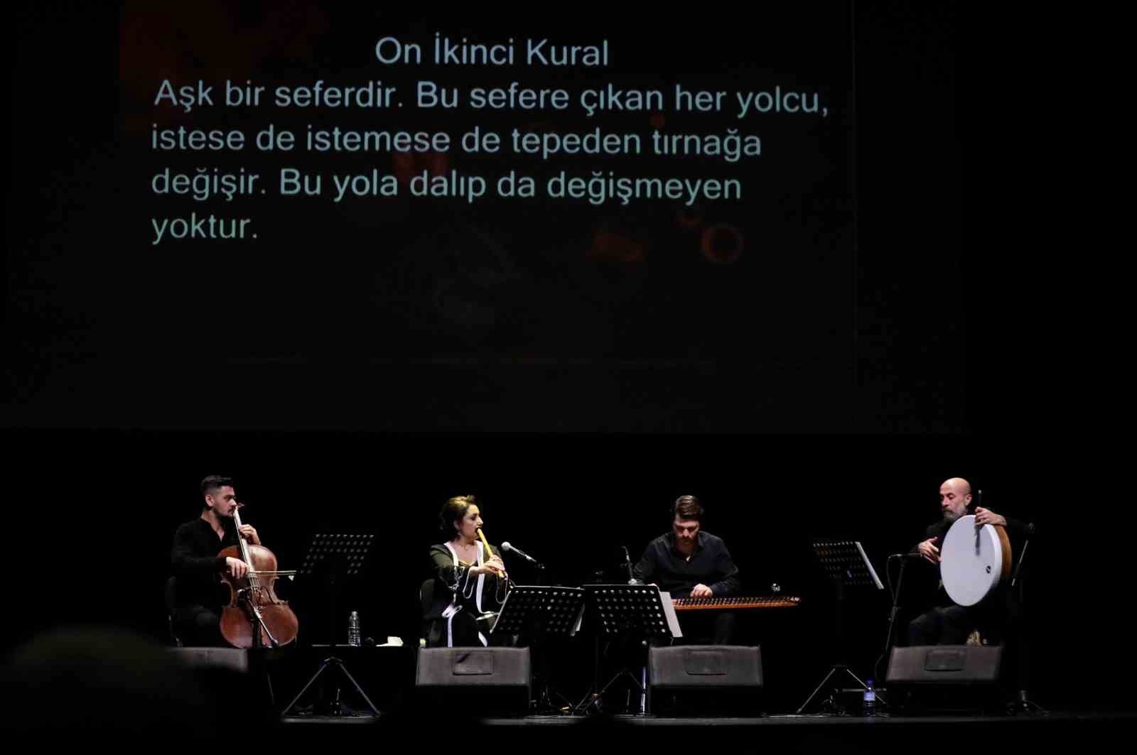 &rsquo;Şems&rsquo;in 40 Kuralı&rsquo; Bursa&rsquo;da ney tınısıyla hayat buldu
