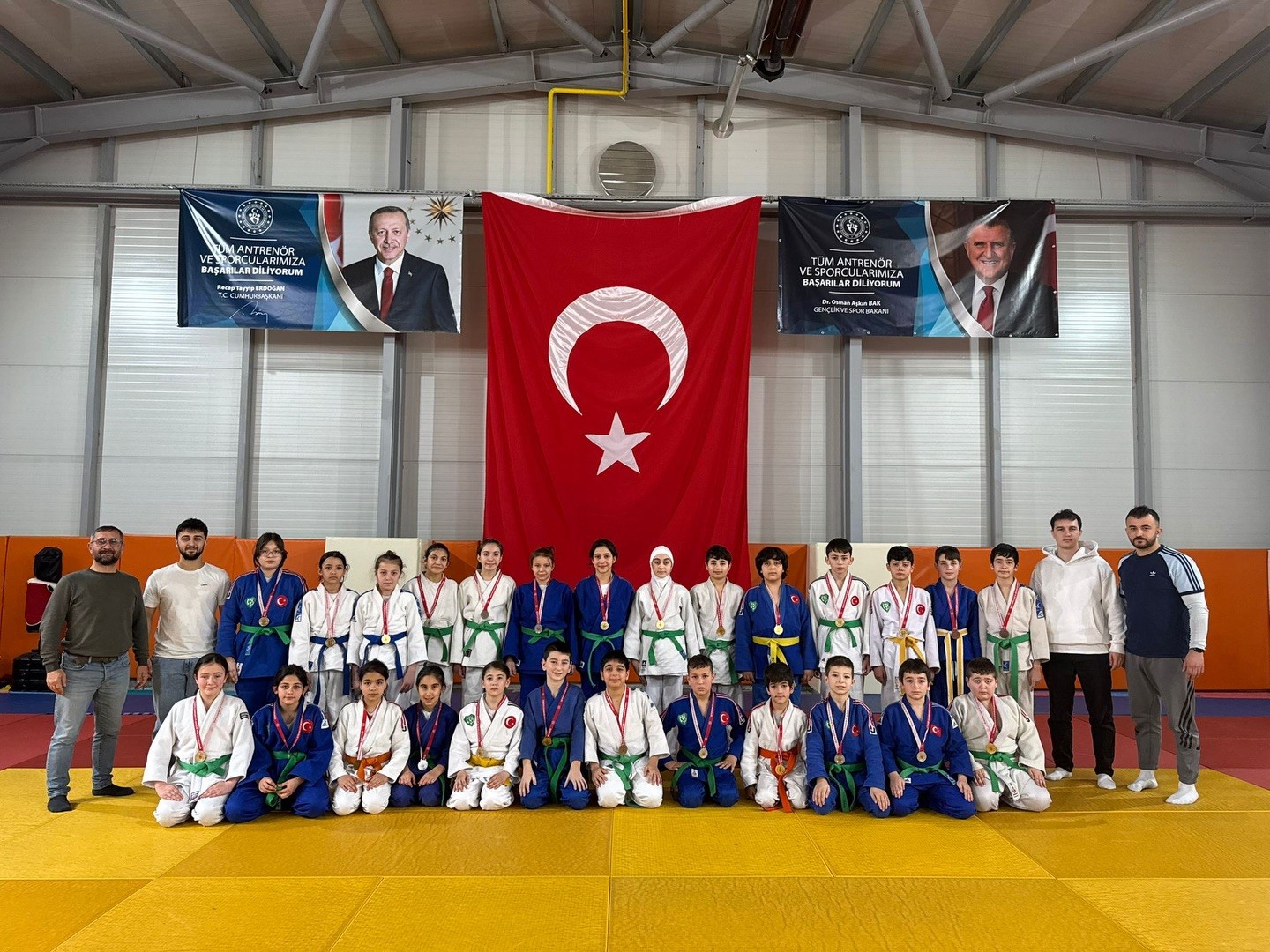 K&uuml;&ccedil;&uuml;kler judo il se&ccedil;meleri tamamlandı
