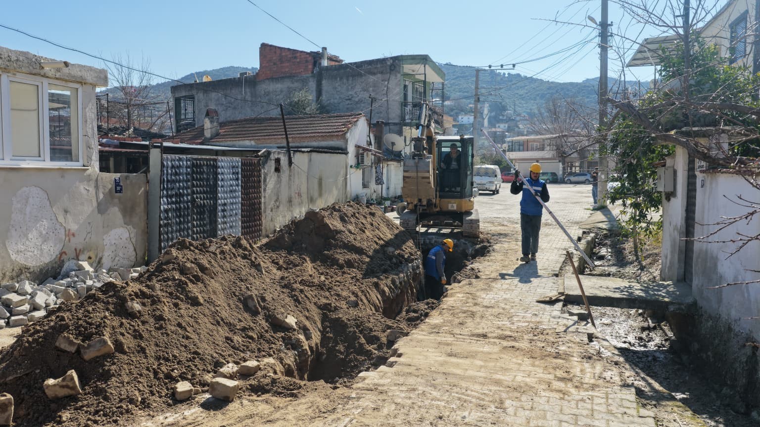 Aydın B&uuml;y&uuml;kşehir&rsquo;den S&ouml;ke&rsquo;de altyapı yatırımı
