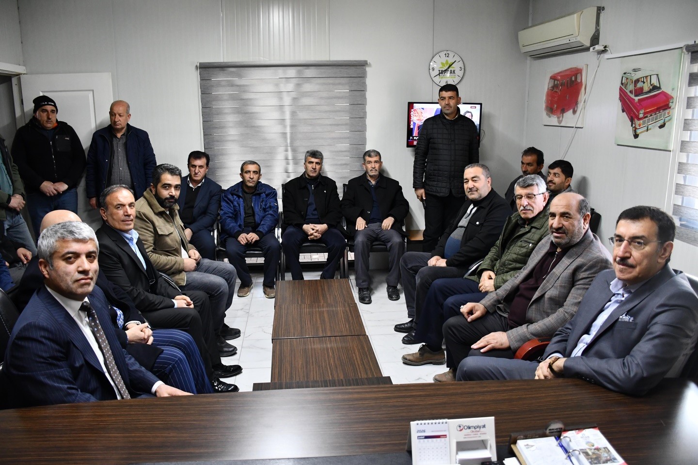 Milletvekili Tüfenkci’den Minibüsçüler Odası’na ziyaret