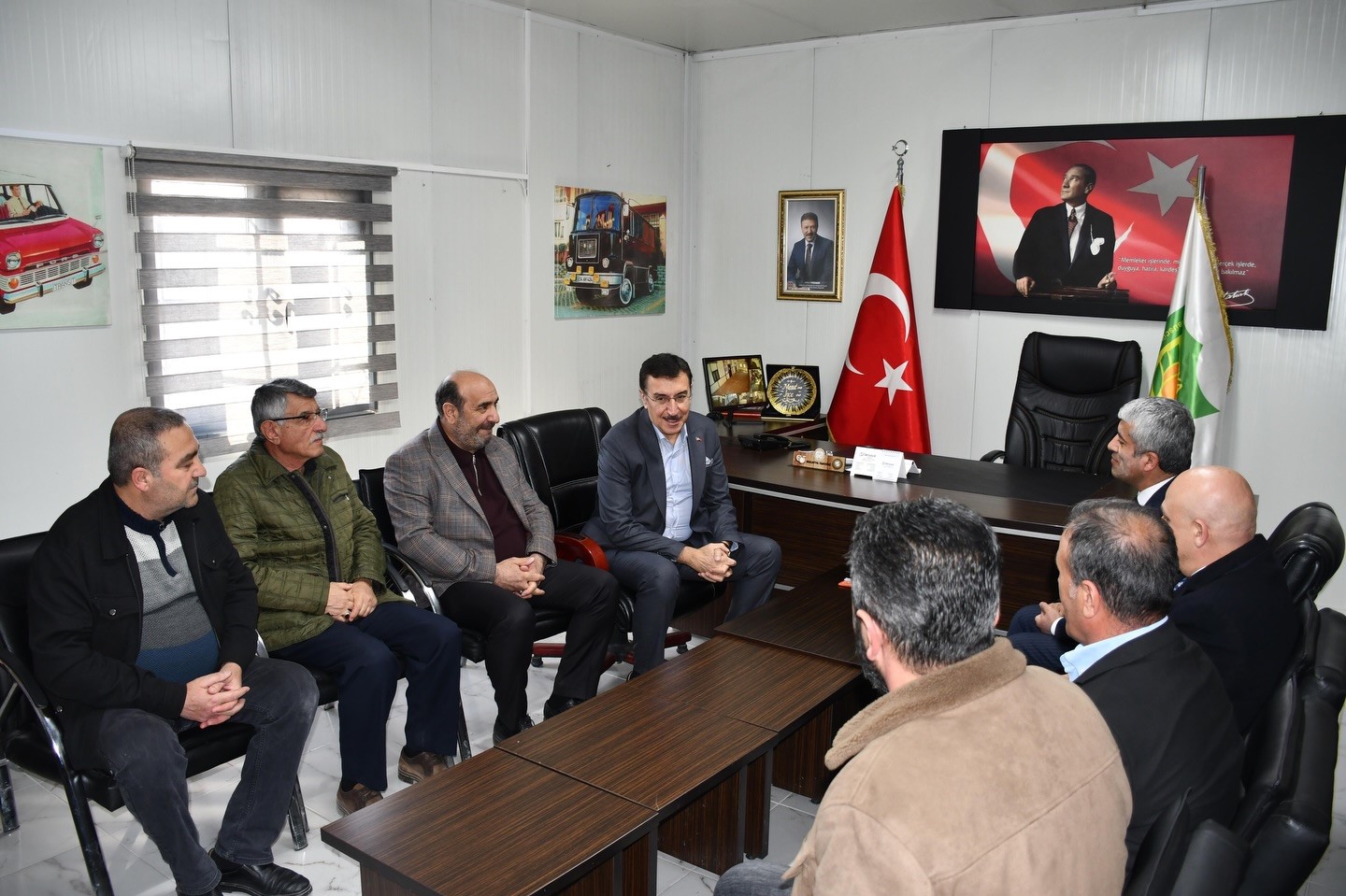 Milletvekili Tüfenkci’den Minibüsçüler Odası’na ziyaret