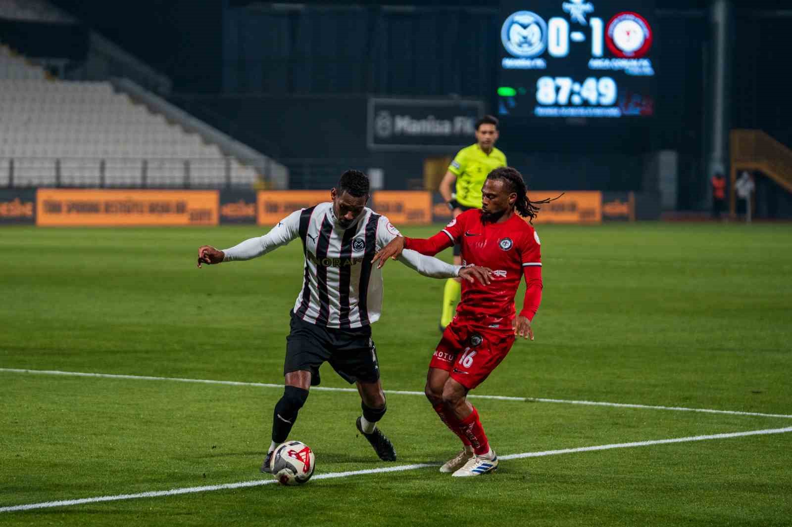 Trendyol 1. Lig: Manisa FK: 0 - &Ccedil;orum FK: 1
