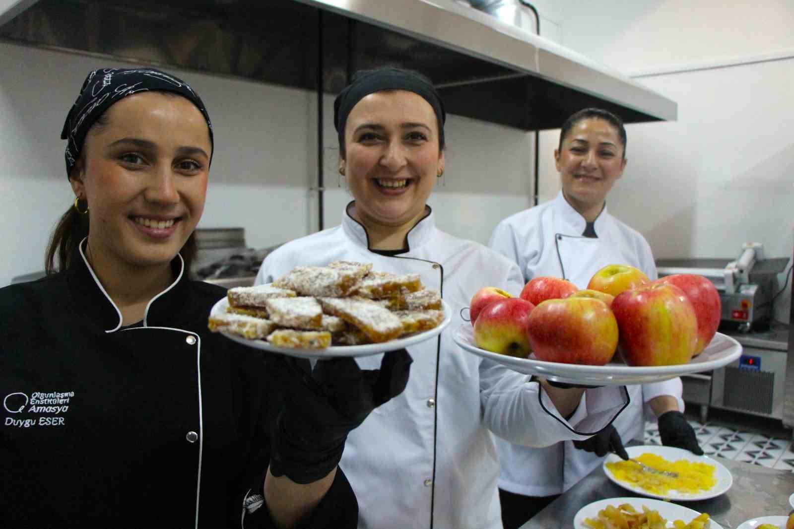 Amasyalılardan misket elma tadında cezerye
