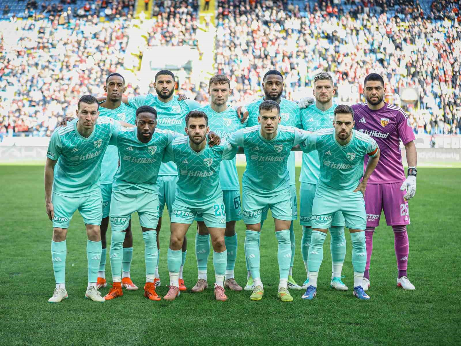 Kayserispor 3 maçtır yenilmiyor