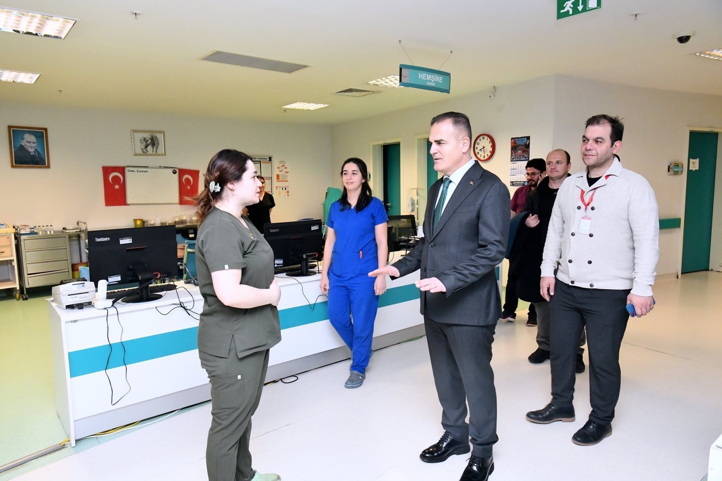 Muğla Valisi Akbıyık sağlık hizmetlerini yerinde inceledi