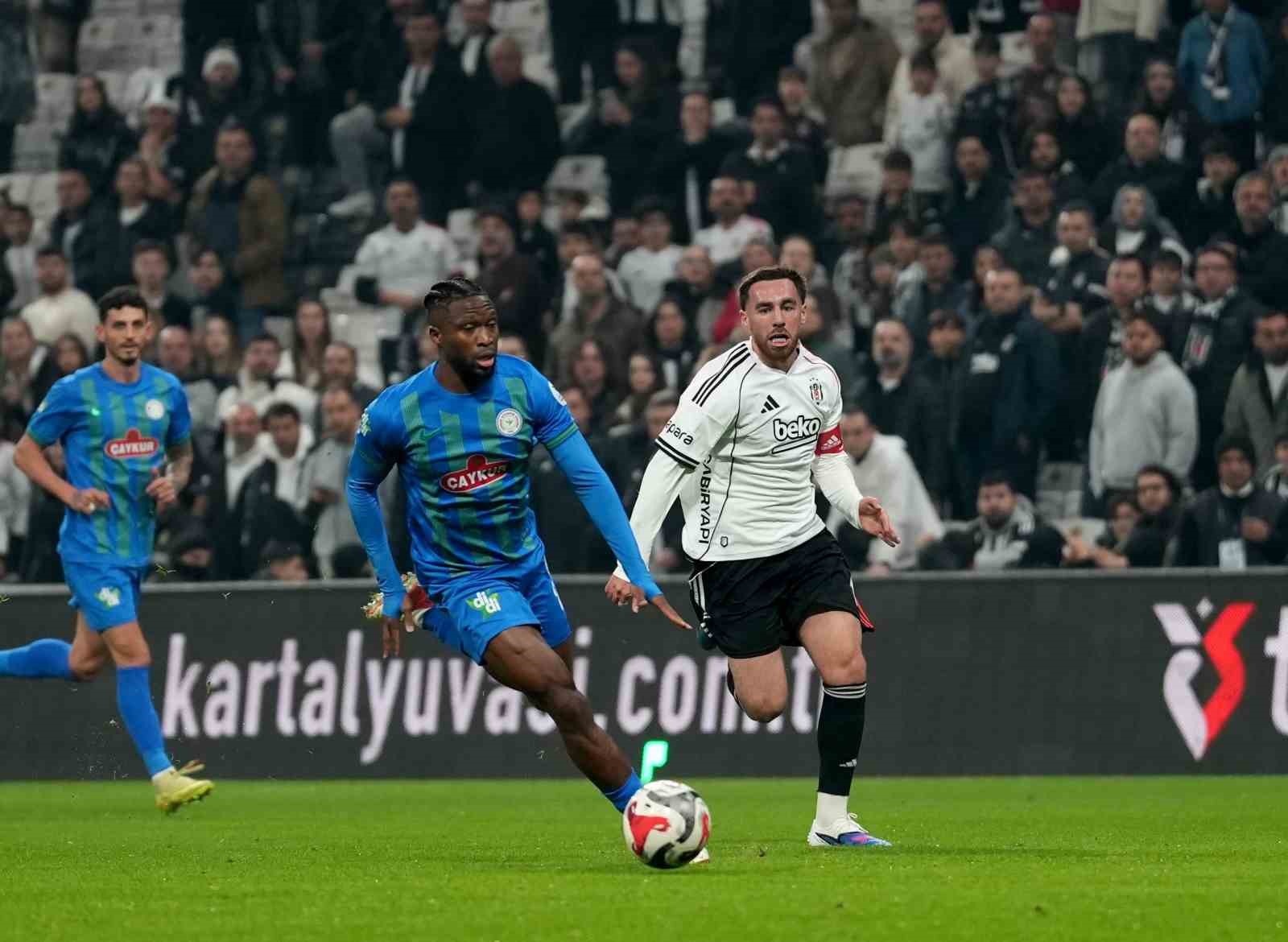 Beşiktaş, kupada Çaykur Rizespor’u konuk edecek
