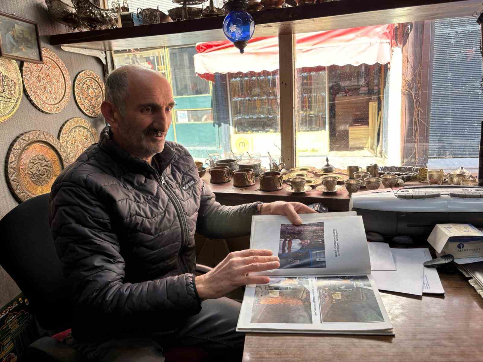 Başkent&rsquo;in son bakır ustalarından Aytekin K&uuml;&ccedil;&uuml;k: "Bakıra talep &ccedil;ok ama yetişecek &ccedil;ırak yok"
