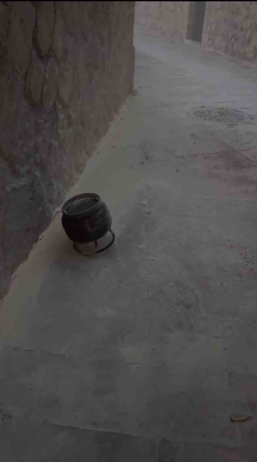 Mardin&rsquo;de evdeki t&uuml;p yangını paniğe neden oldu
