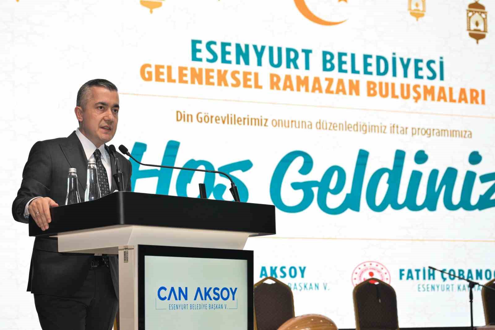 Esenyurt’ta din görevlileriyle manevi iftar buluşması