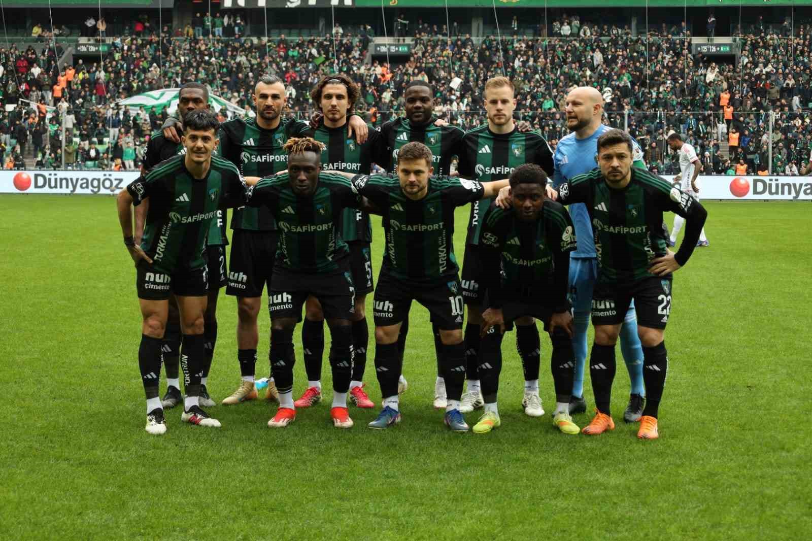Kocaelispor ligde ikici yarıya daha iyi başladı