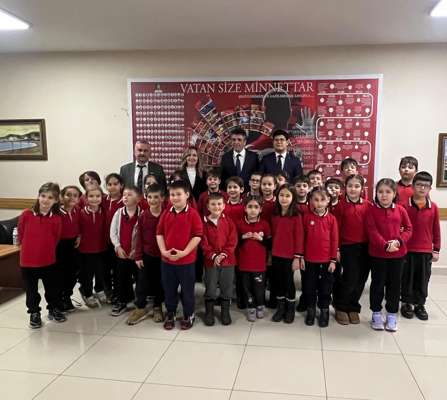 Öğrenciler devlet kurumunun işleyişini öğrendi