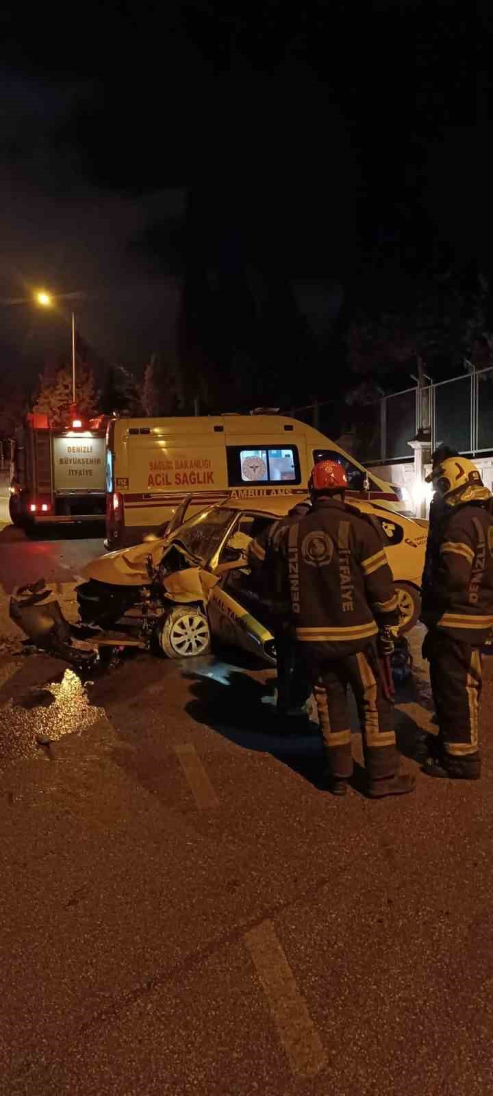 Kazada ağır yaralanan taksi şof&ouml;r&uuml;nden acı haber geldi
