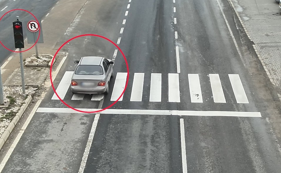 Kırşehir&rsquo;de dron destekli kırmızı ışık denetimi: 26 saniyede 7 ihlal
