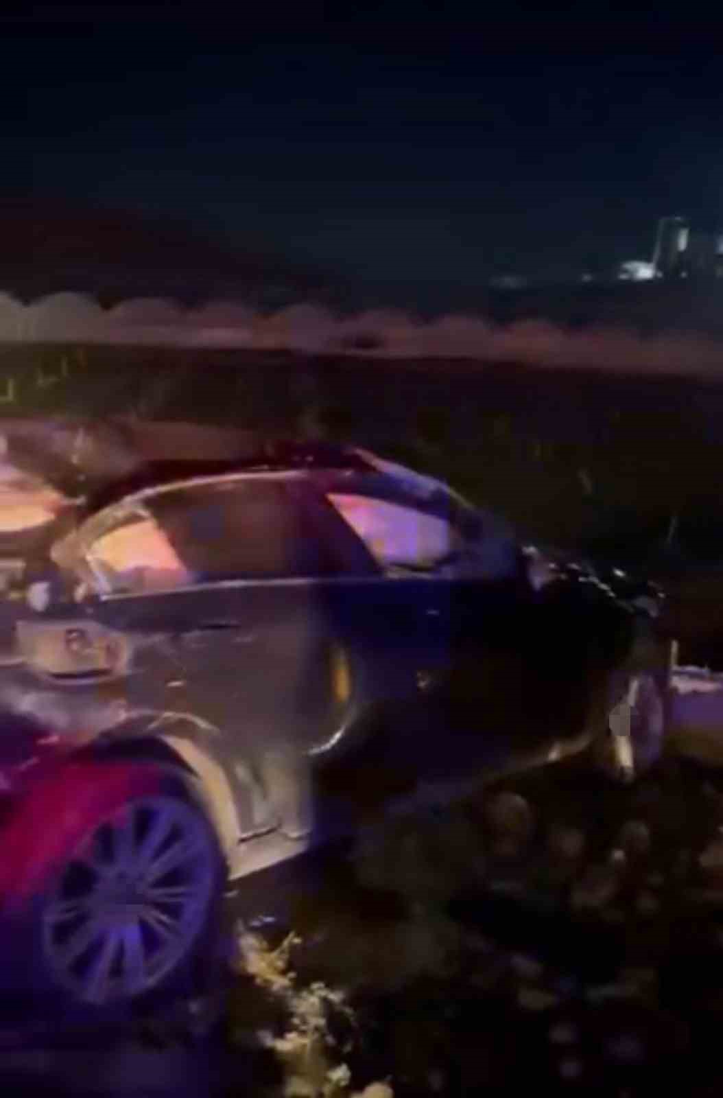 Takla atan otomobil hurdaya d&ouml;nd&uuml;: 1 &ouml;l&uuml;, 1 yaralı
