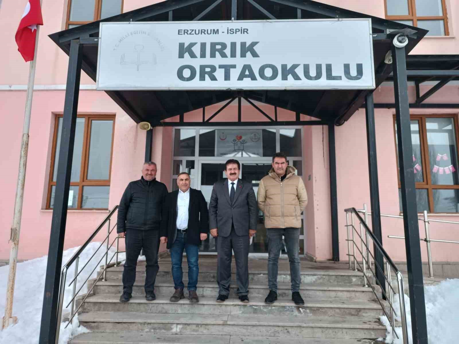 İspir’de öğrencilere Ramazan ayında anlamlı yardım