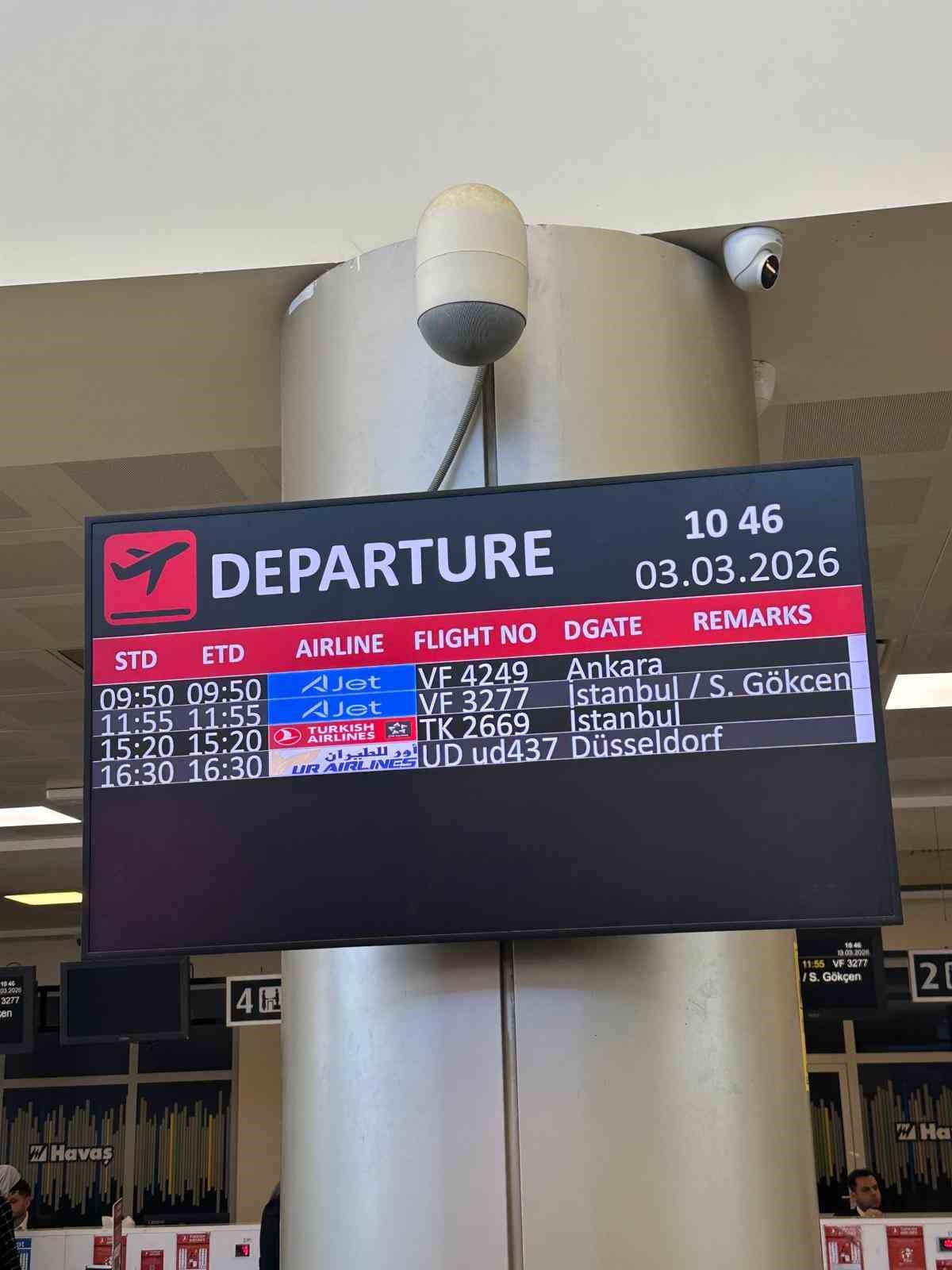 İran-ABD-İsrail savaşı rotayı Şırnak&rsquo;a &ccedil;evirdi: Erbil u&ccedil;akları Şerafettin El&ccedil;i Havalimanı&rsquo;na iniyor
