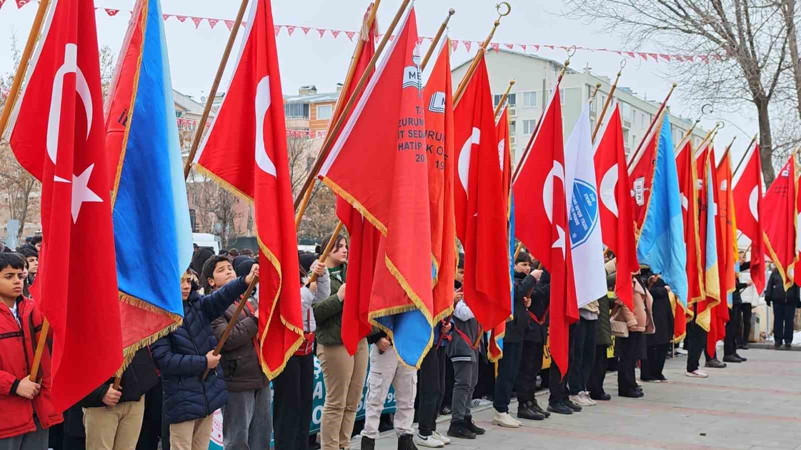 Aşkale’nin kurtuluşunun 108’inci yıl dönümü coşkuyla kutlandı