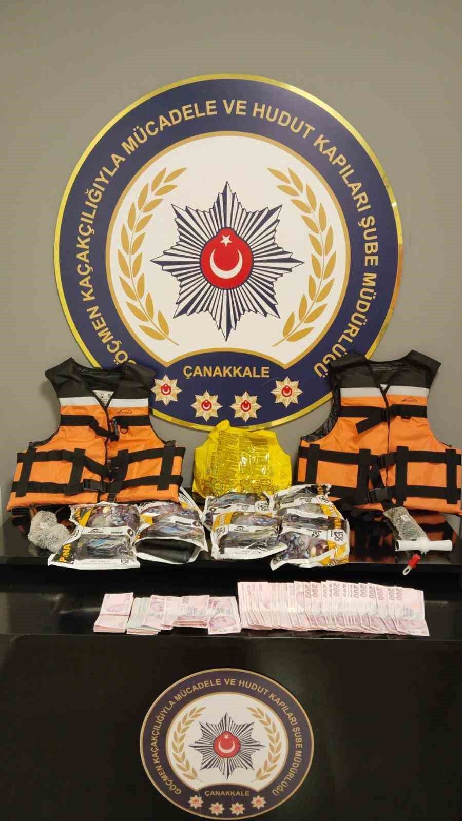 Çanakkale’de göçmen kaçakçılığı operasyonu: 4 tutuklama