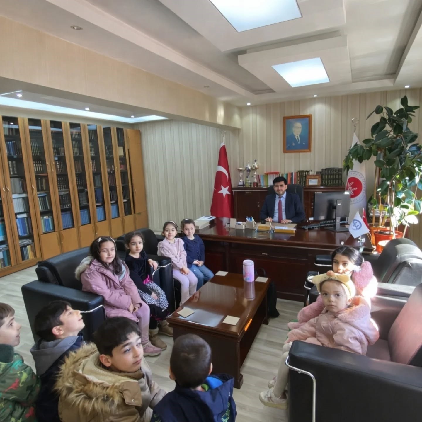 Elazığ’da  Kur’an kursu öğrencilerinden Gazze’ye anlamlı destek