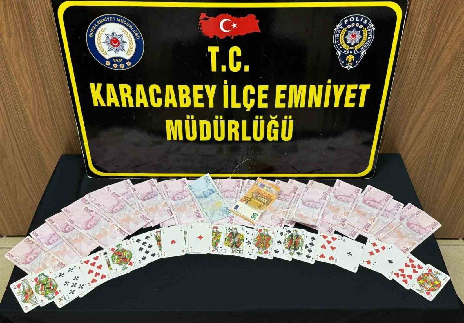 Karacabey’de kumar operasyonu