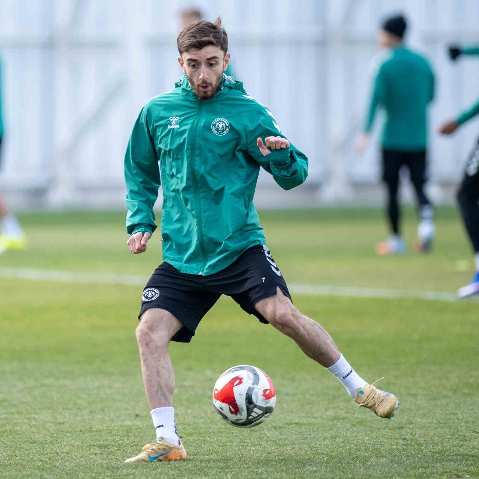 Konyaspor, Eyüpspor maçı hazırlıklarını sürdürüyor