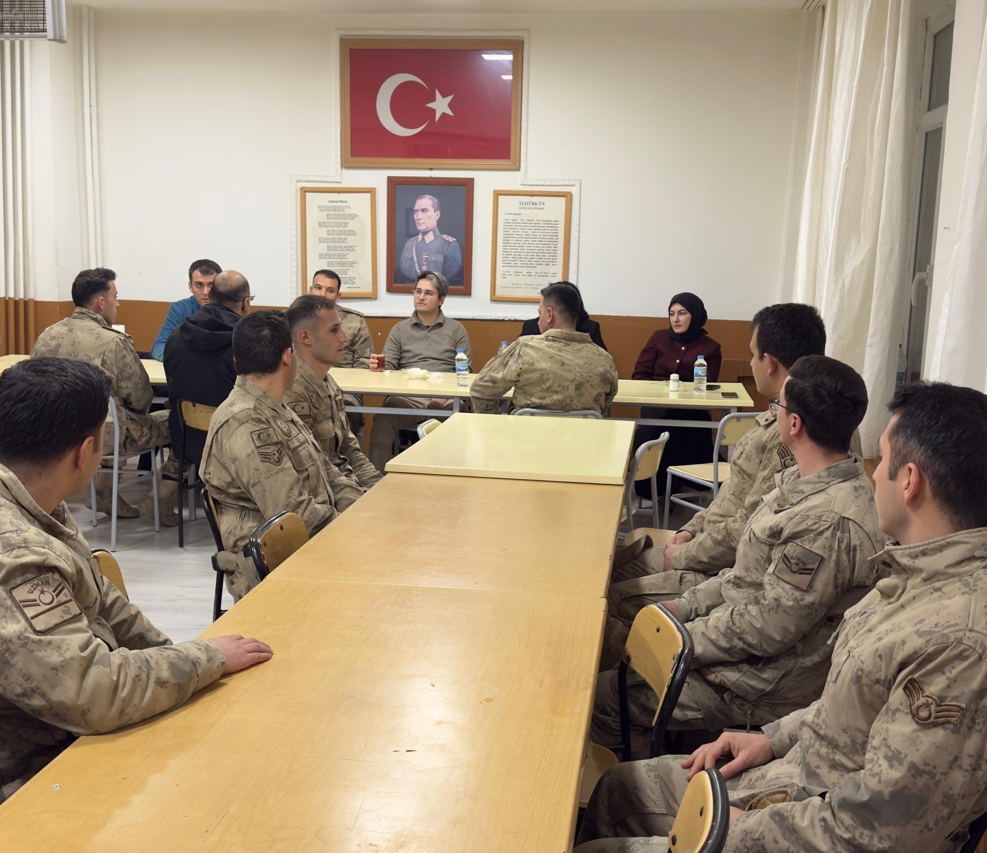 Kaymakam Arıkan, jandarma personeliyle iftarda buluştu
