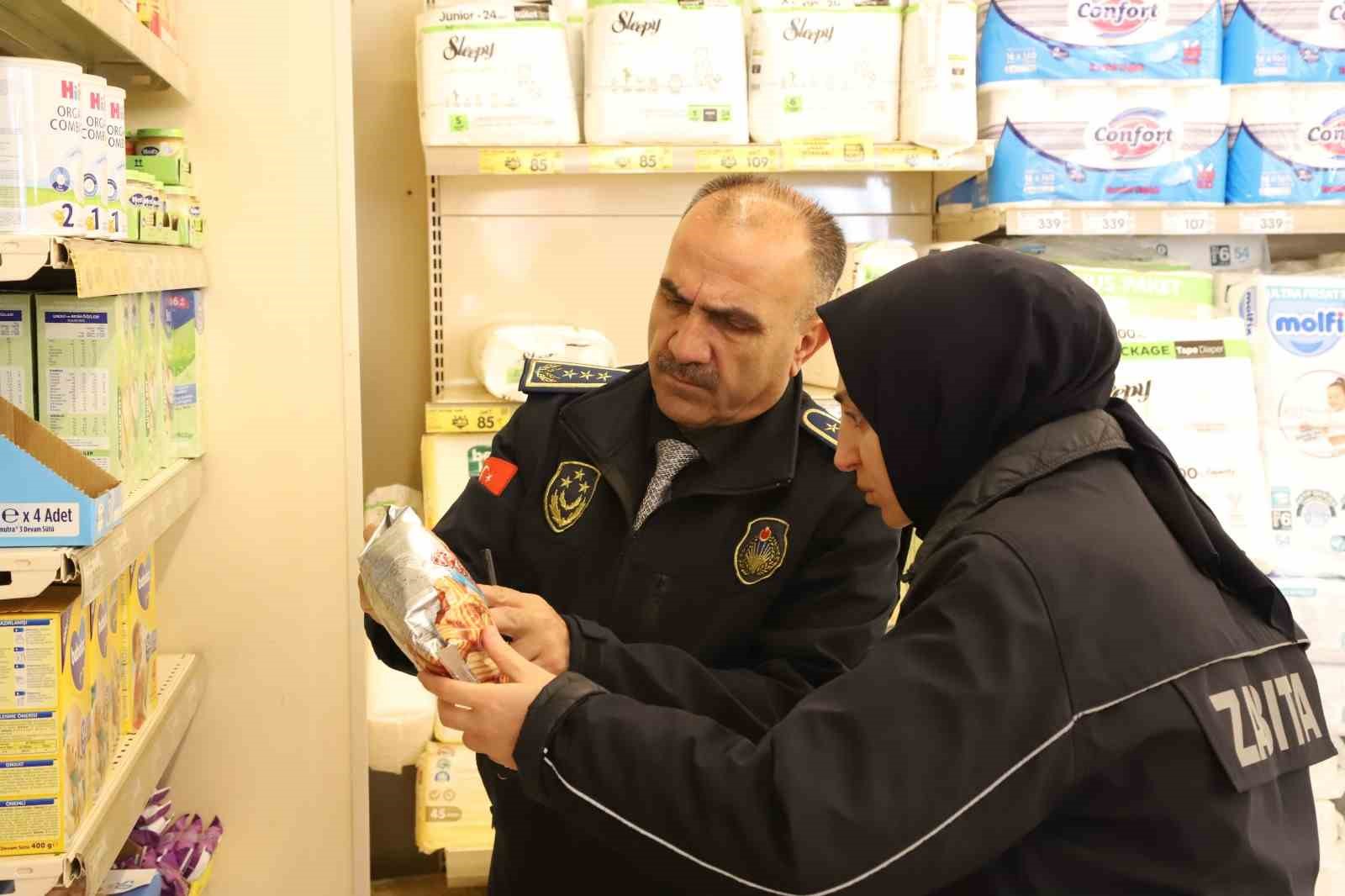 Erzincan&rsquo;da 80 markete zabıta denetimi

