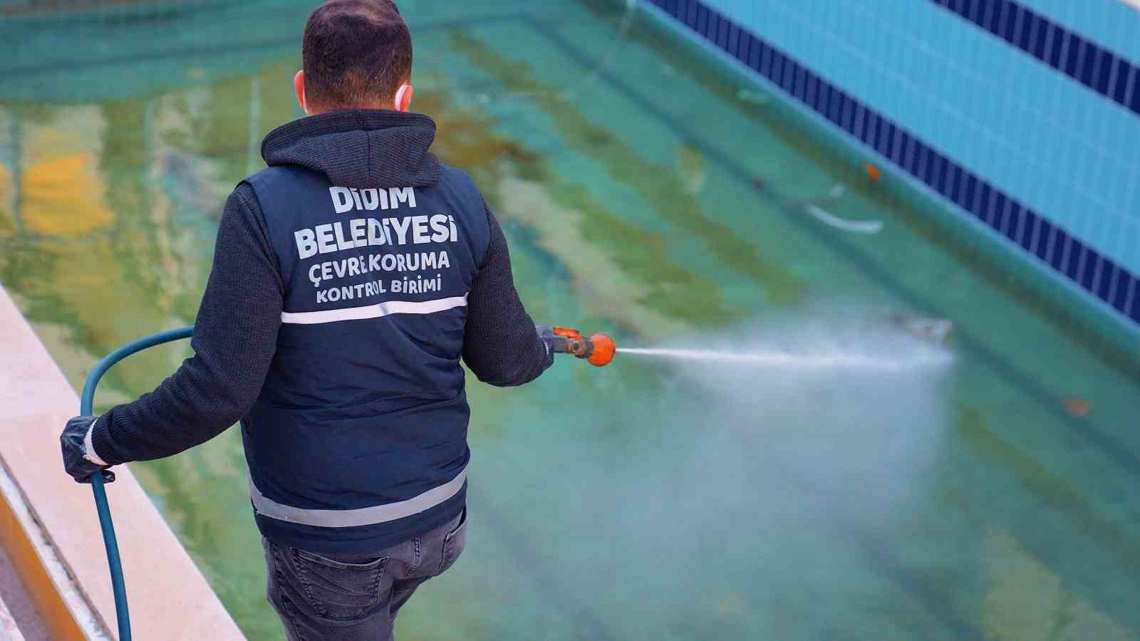 Didim’de vektörle mücadele dört mevsim sürüyor