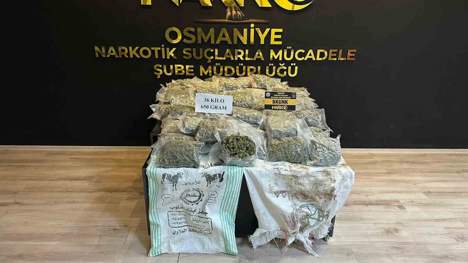 Osmaniye’de narkotik operasyonu: 23 kişi tutuklandı